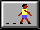 Step-by-step run icon